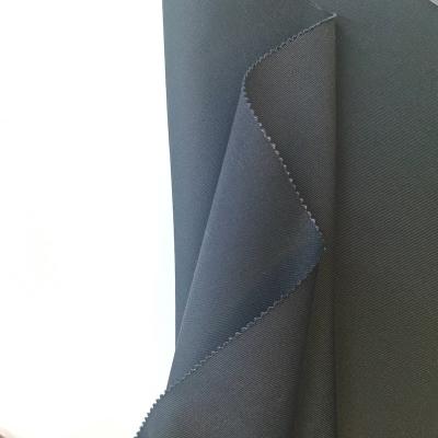 China Polycotton Woven Twill 21*16 Black Shirting Ripstop Fabric Shrink-Resistant For Security Uniform for sale