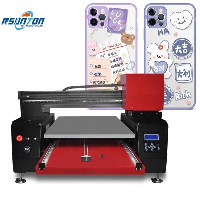 China A1 Size Digital Inkjet UV Phone case Printing Machine With Embossed Effect 3D Desktop UV Printer for sale