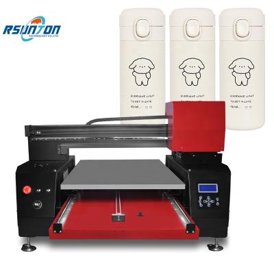 China UV Inkjet Phone Case Printing Machine Plastic Card UV Printer With Varnish Effect for sale