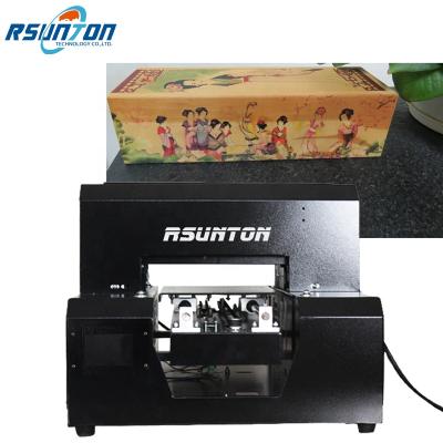 China A4 Small Desktop Printing Machine Flat Bed Card Acrylic Phone Case Flatbed UV Printer Te koop