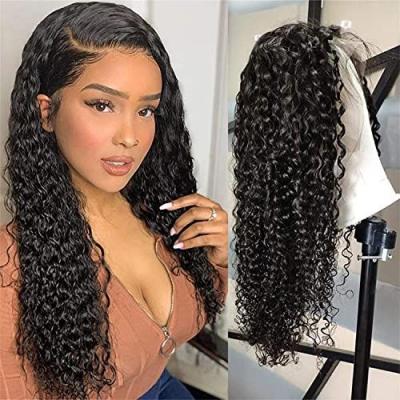 China Hd Glueless Human Hair Straight/Wave/Swiss Curly 13x4 Lace Frontal Wig,100% Natural Brazilian Hair Transparent Lace Wigs for sale