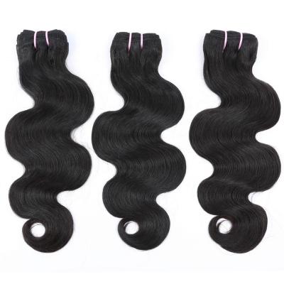 China Double Drawn Human Body Wave Color 12A Natural Virgin Hair Bundles Brazilian Virgin Hair Extension Hair 12a for sale