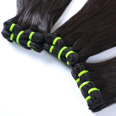 China Good Quality Fumi Hair Human Hair Color Straight Virgin Natural Crochet Hair Extension Cuticle Aligned for sale