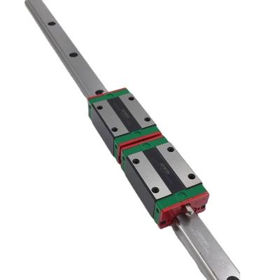 China Long Life HGR15 HIWIN L350mm Linear Guideway Rail 15mm + 2pcs HGH15CA Rail Carriage Block for sale