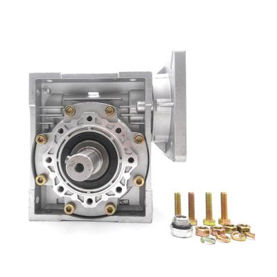 China Matched with Servo Motors and Stepper Motors Worm Gear Reducer Ratio 30:1 Worm Gearbox 14mm Entry Hole NMRV040 for Servo Stepper Motor Servo Motor NEMA 34 for sale