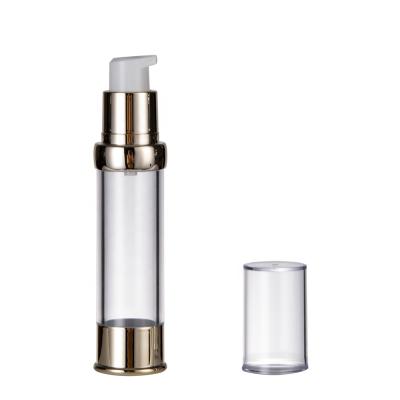 China Hot Sale 15ml 20ml 30ML Luxury Chamber Products 15ml 20ml 30ML Cosmetic Matte Plastic Cream Lotion Airless Bottle for sale