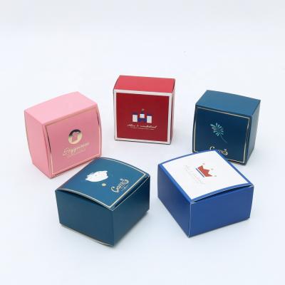 China Recycled Materials Custom Printing Cosmetics Foldable Paper Packaging Boxes Cardboard Boxes For Cookies for sale