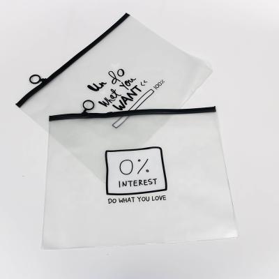 China Custom Printed BIODEGRADABLE Lock Plastic Children's Zipper Clothing Bags Clothing Storage Bags for sale