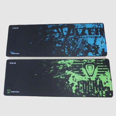 China OEM Recycled Extra Large Printed Microfiber Mouse Pad Rubber Gaming Mouse Pad for sale