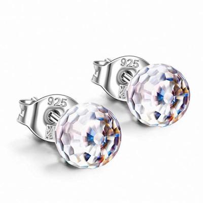 China Fantastic CLASSIC World Silver Stud With 925 Sterling Women Earrings for sale