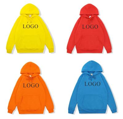 China Custom Printing Logo Hoodies Autumn Winter Men's 100% Unisex Hoodies Anti-wrinkle White Cotton Sweaters for sale