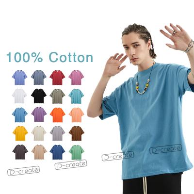 China Anti-Wrinkle Cotton Polyester Tight Fit Cotton Plus Size Mens T-shirt Newest Design Oversized Sublimation Printable Short Sleeve for sale