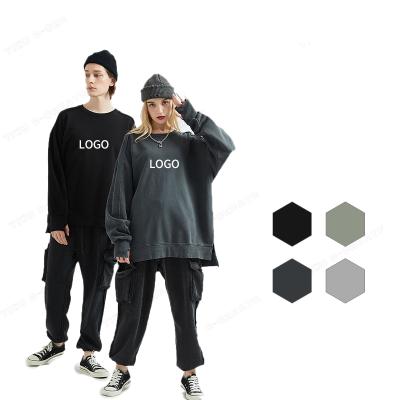 China custom Anti-wrinkle high quality cotton washed used ninja sleeve wool circle hoodie for sale