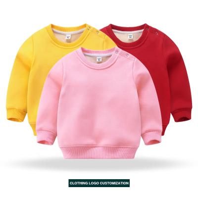 China Custom Designer Kids Anti-Shrink Sweatshirt Baby Boys Jogger Kids Unisex Hoodies for sale