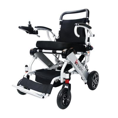 China 2020 Hot Selling Electric Power Smart Folding Lightweight Wheelchair Outdoor Homecare Hospital With N5513 Lithium Battery for sale