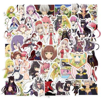 China 50Pcs/pack Waterproof+Eco-friendly Anime HOW NOT TO CALL A DEMON LORD Stickers for sale