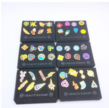 China Fashionable Japan Anime Jewelry Metal Brooches Pin Set for sale