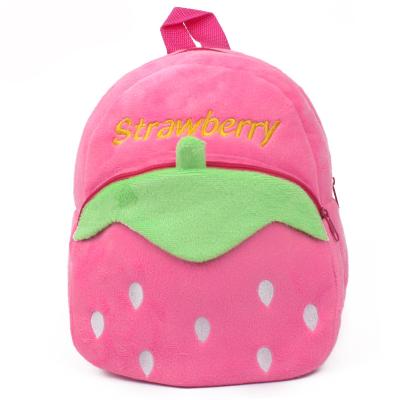 China Lightweight Plush Backpacks Double Shoulder Baby Plush Bags 40 Patterns Kids School Backpack For Children for sale