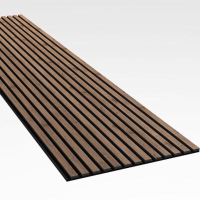 China Modern decorative MDF slat acoustic panels soundproof akupanel acoustic panel wood veneer MDF slat acoustic panel for sale