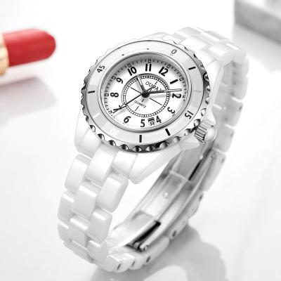 China Luxury Design J12 White Ceramic Luxury Watch Lady Waterproof Day/Date With Calendar Anti-scratch Fashion Watch Women for sale