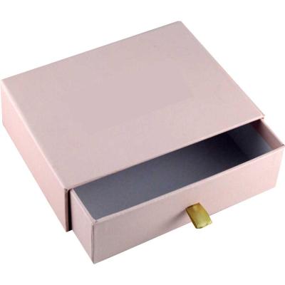 China Customized Recyclables Like Colored Paper Drawer Box Cosmetic Packaging Paper Box for sale