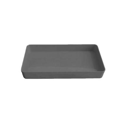 China Sustainable High Quality Custom Plastic Make Up Multifunctional Storage Table Box for sale