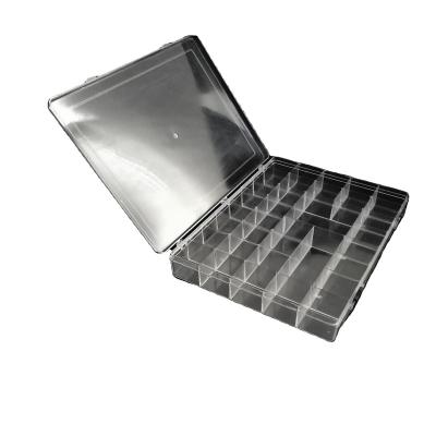 China Viable Hot Sale 35 New Grids Clear Plastic Jewelry Bead Organizer Box Storage Container Case PS for sale