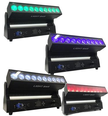 China Bar DJ ZOOM Beam 4in1 RGBW Wall Washer Powercon In/Out LED Moving Head Light For Stage Light for sale