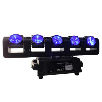 China New LED Pan/Tilt Moving Head Limited Rotation Lights 4in1 Wash Beam 5*15W RGBW PIXEL Stage Led Bar Lighting for sale