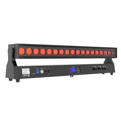 China Professional Spot Light 18*40W LED Zoom Bar DMX Pixel Wash Beam Moving Head Lighting For Spotlight for sale