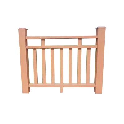 China Good Density Home And Garden Use Wpc Waterproof Outdoor Wooden Railing for sale