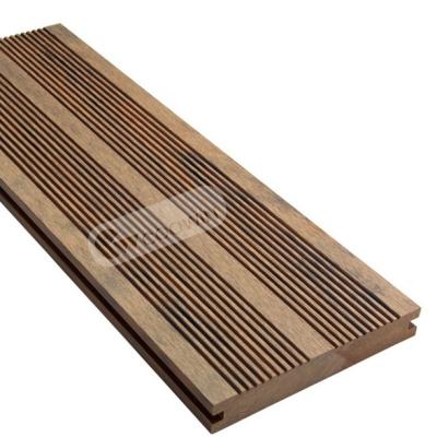 China Anti UV Pest Resistant Outdoor Wood Flooring WPC Plastic Composite Decking for sale