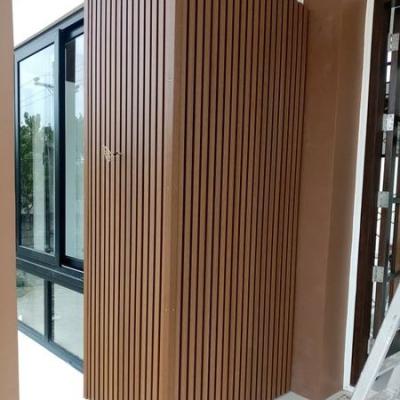 China Modern hot sale waterproof exterior timber wpc exterior wall cladding wall panel for sale