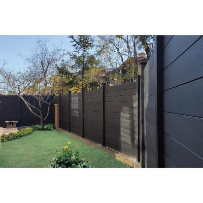 China Easily Assembled Compound Garden Wpc Panel Fence Free Plastic Wood Compound Easy Installation Easy Installation for sale