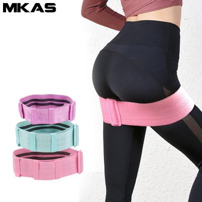 China Body Buliding Factory Wholesale Price Gym Fitness Booty Bands Adjustable Hip Circle Resistance Band for sale