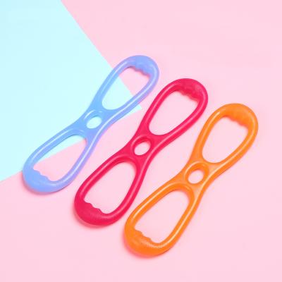 China Gym Exercise Workout Fitness Loop Wholesale Shaped Figure 8 Resistance Bands for sale