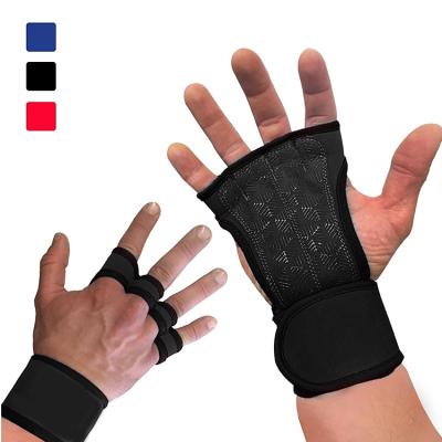 China Hot Selling Custom Made Anti-Slip Men Weightlifting Gloves For Women Gym Weightlifting Gloves Manufacturer for sale