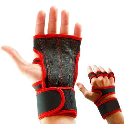 China Custom Made Best Gym Weightlifting Gloves Anti-Slip Fitness Men Training Bodybuilding Gloves for sale