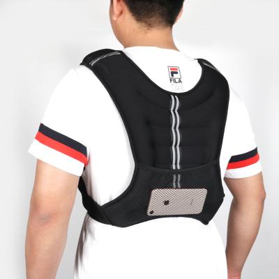 China Custom Logo Weighted Vest Sand Running Cross Training Fitness Weight Vest 10kg #34-0001 for sale