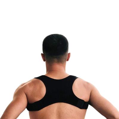 China Adjustable/Detachable Wholesale Custom Back Brace Shoulder Posture Corrector Support Brace Corrector Strap for sale