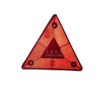 China Improve body recognition easy to install small truck vehicles agricultural semi-trailer triangle anti-collision warning signs for sale