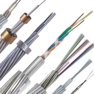 China Professional OPGW Manufacturer Outdoor Aerial Single Mode OPGW 36 Core Fiber Optic Cable OPGW-36B1-140 for sale