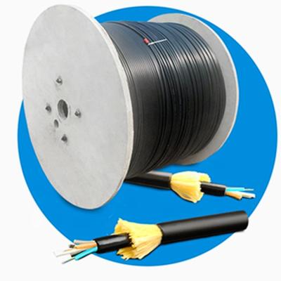 China Good quality hot selling wooden single mode drum 8 core fiber optic cable ADSS-4B1-200M for sale