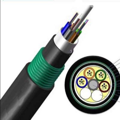 China Customizable Single Mode 64 Core Fiber Outdoor Optical Fiber Cable GYTZY53-4B1 for sale