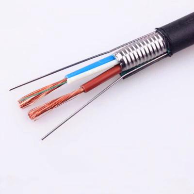 China Wholesale Single Jacket Single Mode Fiber Optic Composite Cable OPLC-4B1+2*6.0 for sale