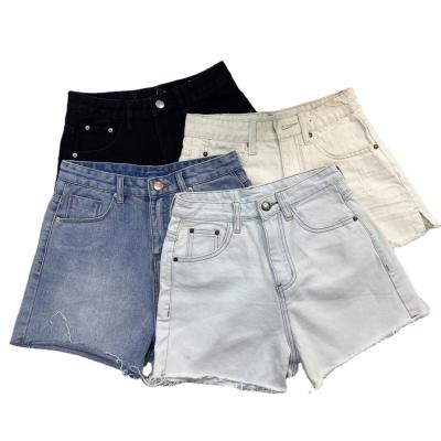 China Summer Breathable Street Women Fashion Women Ripped Jeans Shorts Denim Wear Shorts for sale