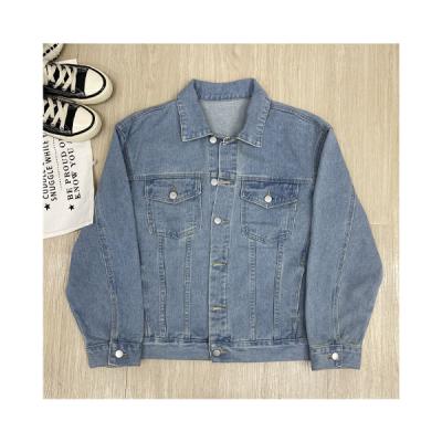 China Women's Slim Style Denim Coat 2021 New Autumn Breathable Mid Length Clothes Coat Fashionable for sale