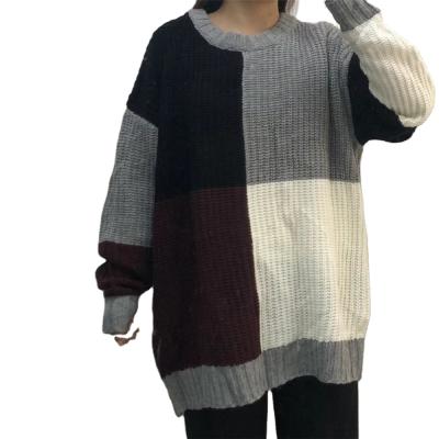 China 2020 Winter Knitting Women's Anti-wrinkle Patterns Long Sleeve Pullover Knitted Sweater for sale