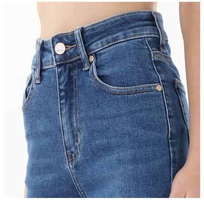 China 2021 new arrivals new arrivals high waist jeans women joker jeans women stacked panties girls waist jeans breathable women for sale