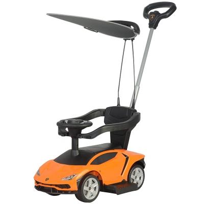 China Ride On Toy Baby Car 2020 With Push Bar Allowed Baby Ride On Toy Car Baby Walking Car for sale